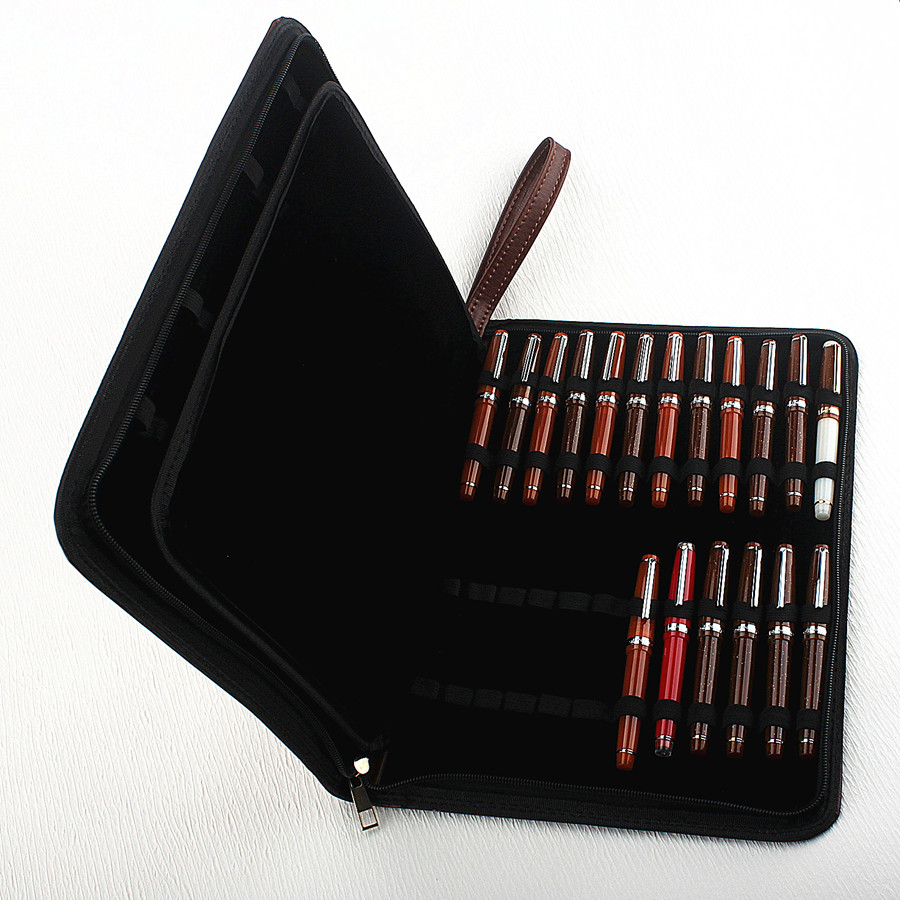 Pen Pouch Roll - 10 24 36 48 Pens PU