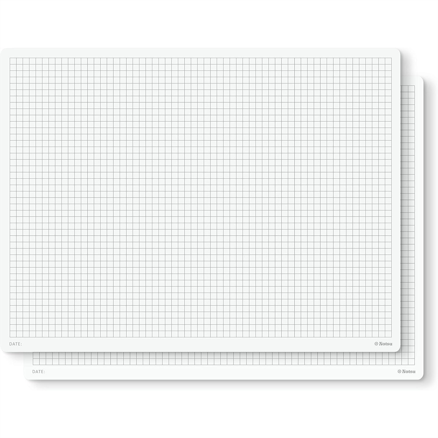 Graph Paper Pad - Graph Notepads 8.5x11 inch 2 Pack,