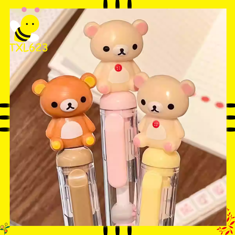 Stationery Warehouse - Rilakkuma Beaded Gel Pen Cartoon 0.5mm