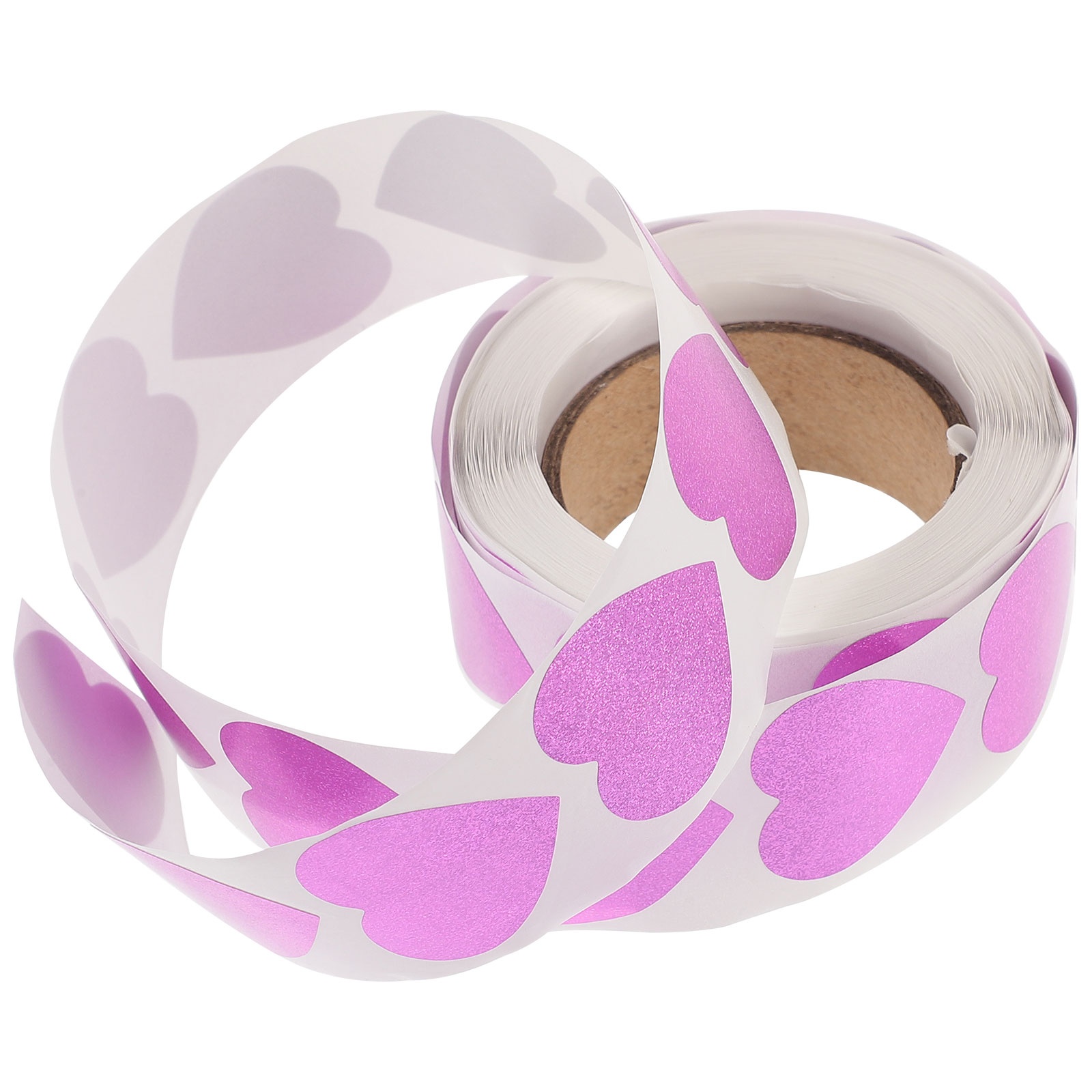 Tan Stationery & Office Supply - 500 Pcs Tanning Stickers Heart Stickers