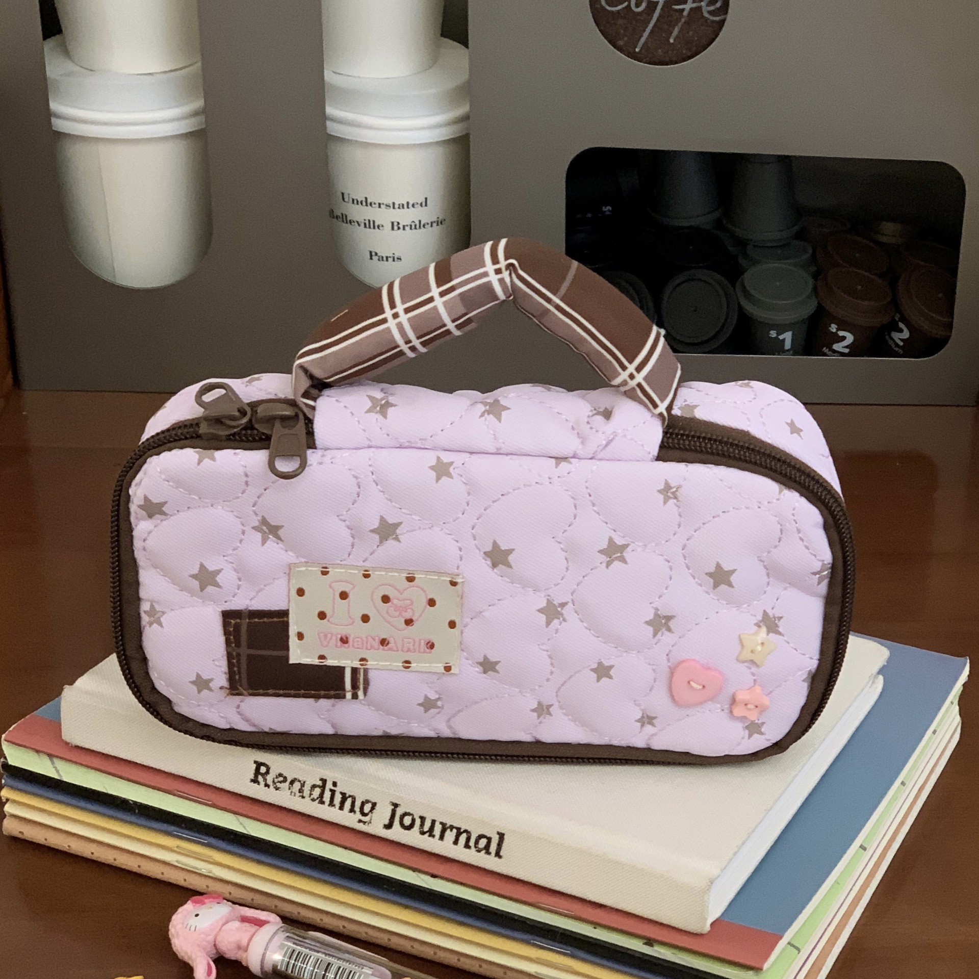 Star Dot Large Capacity Bag wi - Pencil Case Large recension och pris