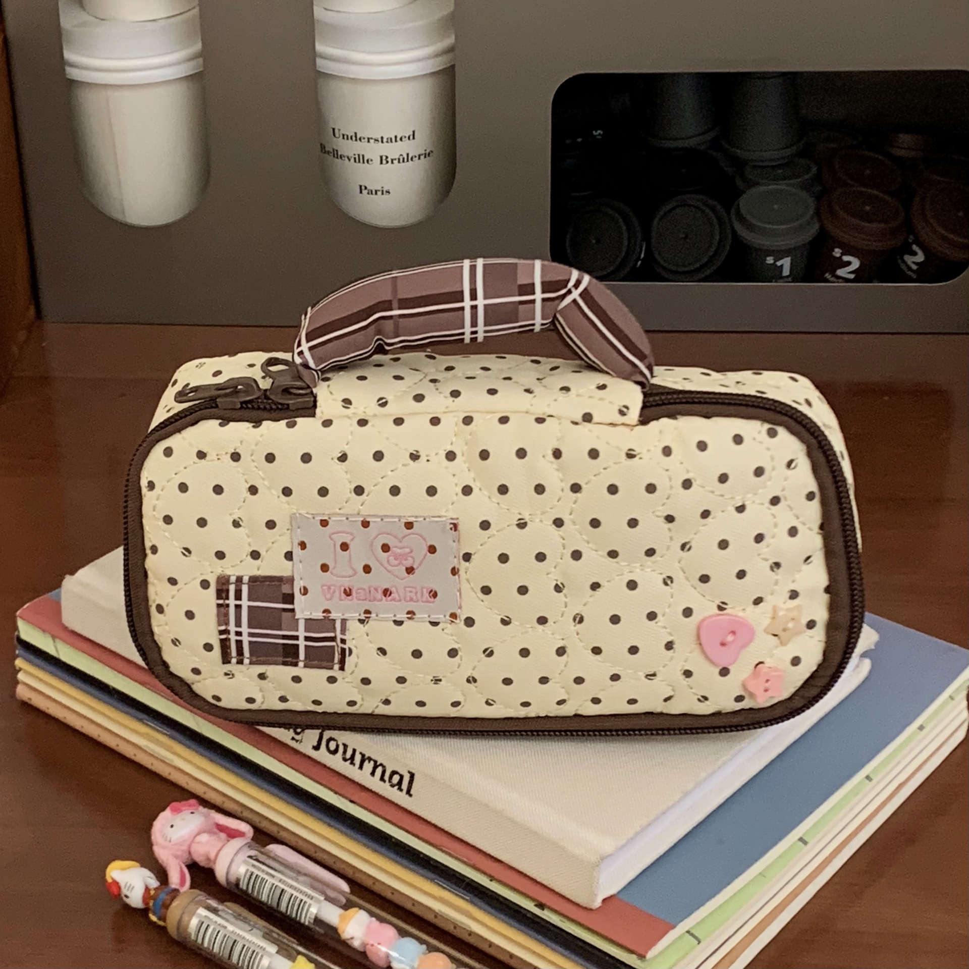 Star Dot Large Capacity Bag wi - Pencil Case Large recension och pris