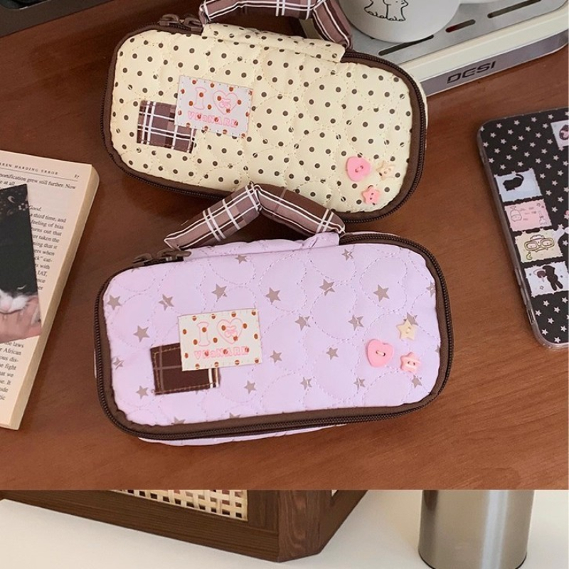 Star Dot Large Capacity Bag wi - Pencil Case Large recension och pris
