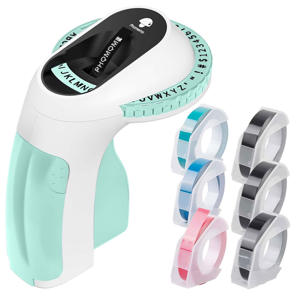 E975 Embossed Label Printer, 3 - Label Printer Tape recension och pris