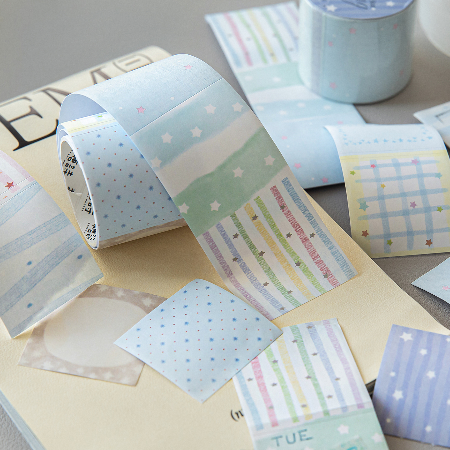 Morning Rain Self-Adhesive Lab - Label Printer Tape recension och pris