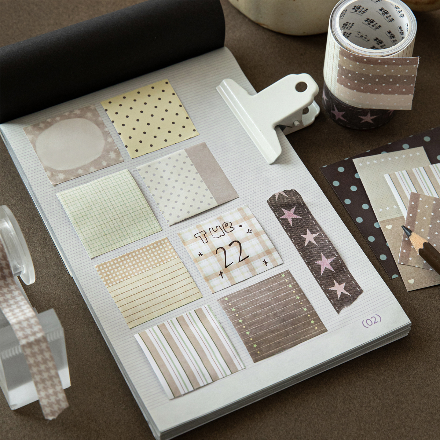Morning Rain Self-Adhesive Lab - Label Printer Tape recension och pris