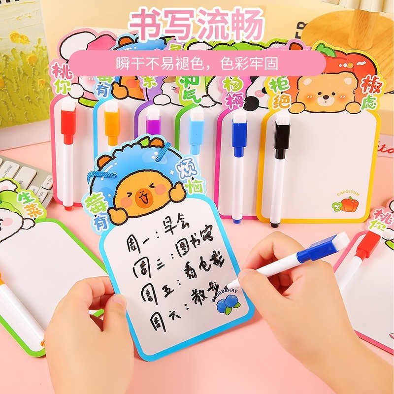 Cartoon Double Sided Erasable  - Whiteboard Marker Set recension och pris