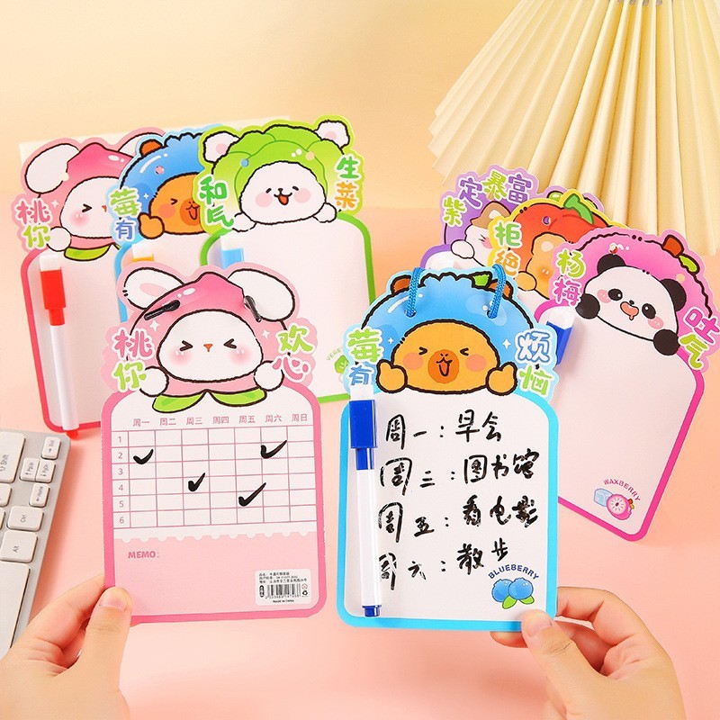Cartoon Double Sided Erasable  - Whiteboard Marker Set recension och pris
