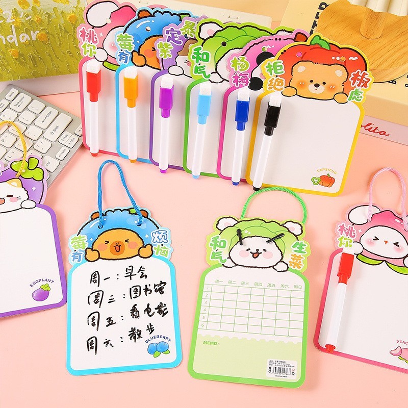 Cartoon Double Sided Erasable  - Whiteboard Marker Set recension och pris