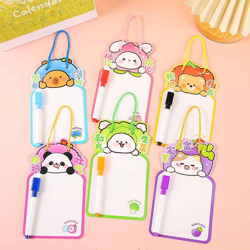 Cartoon Double Sided Erasable  - Whiteboard Marker Set recension och pris