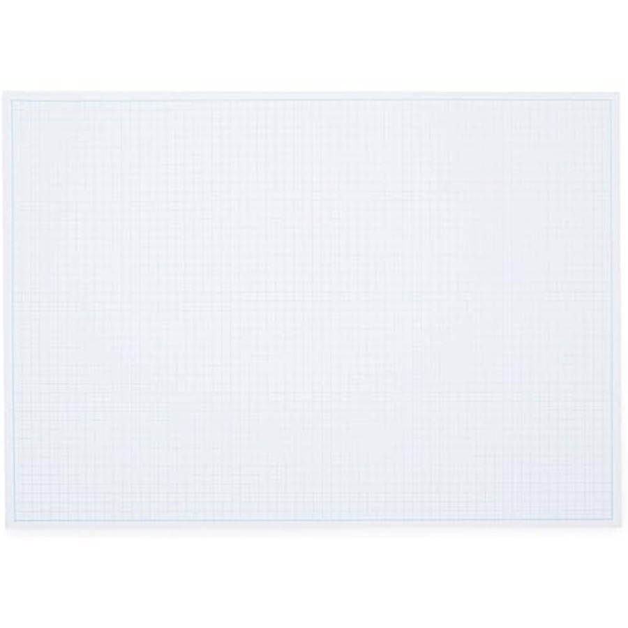 Desk Blotter Graph Paper Pad - - Graph Paper Pad recension och pris