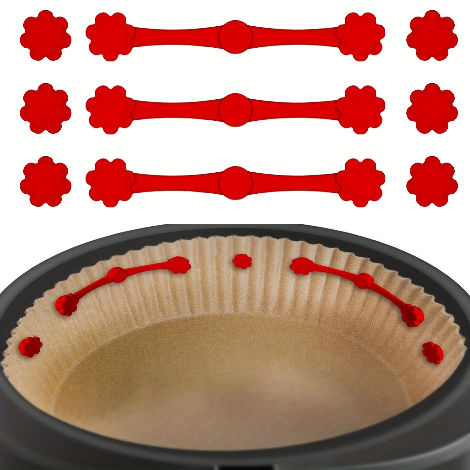Air Fryer Magnet Silicone Buck - Paperclip Magnetic Set recension och pris