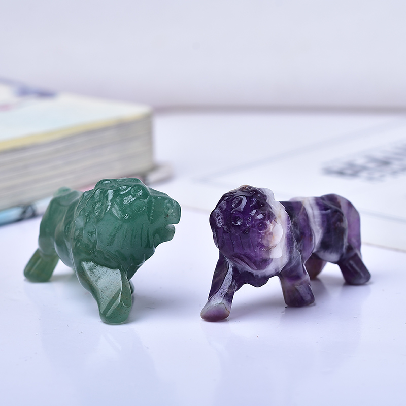 Natural Crystal Obsidian Lion. - Lion Stationery & Office Supply(Kunshan)Co.Ltd recension och pris