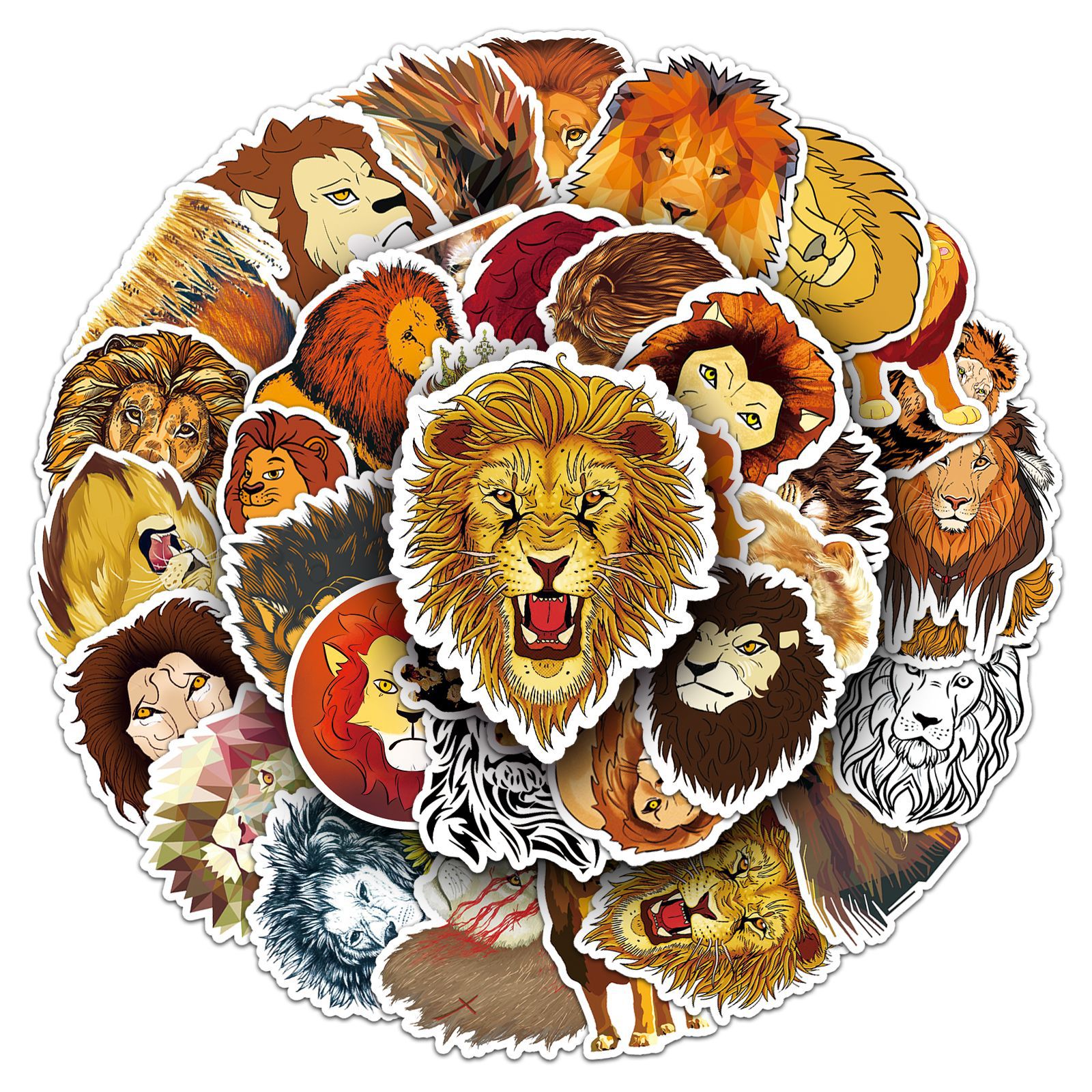 50-Pack Lion Graffiti Stickers - Lion Stationery & Office Supply(Kunshan)Co.Ltd recension och pris