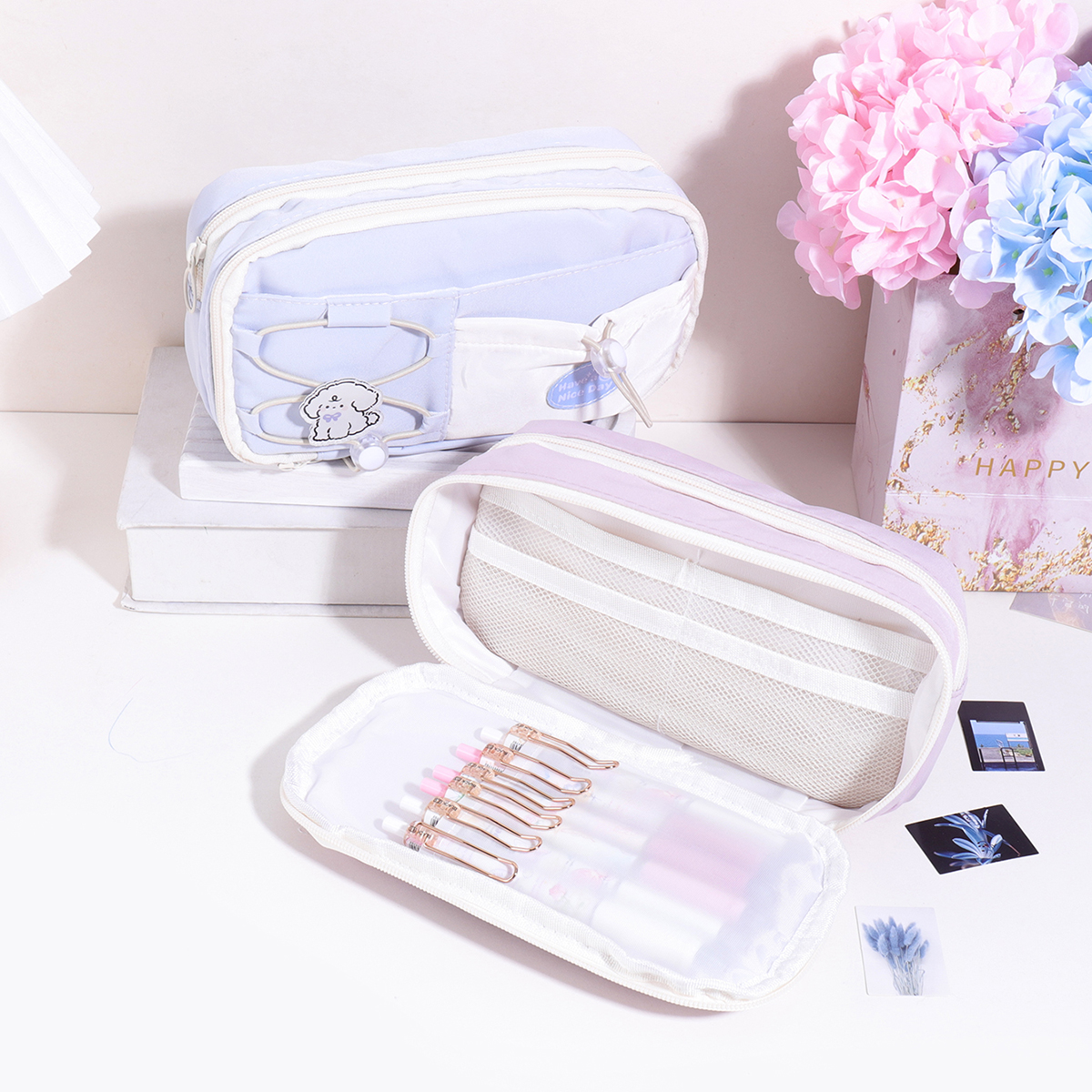 9 Layers Large Capacity Drawst - Pencil Case Large recension och pris