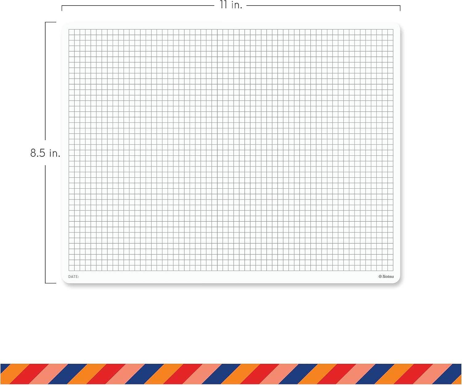 Graph Notepads 8.5x11 inch 2 P - Graph Paper Pad recension och pris