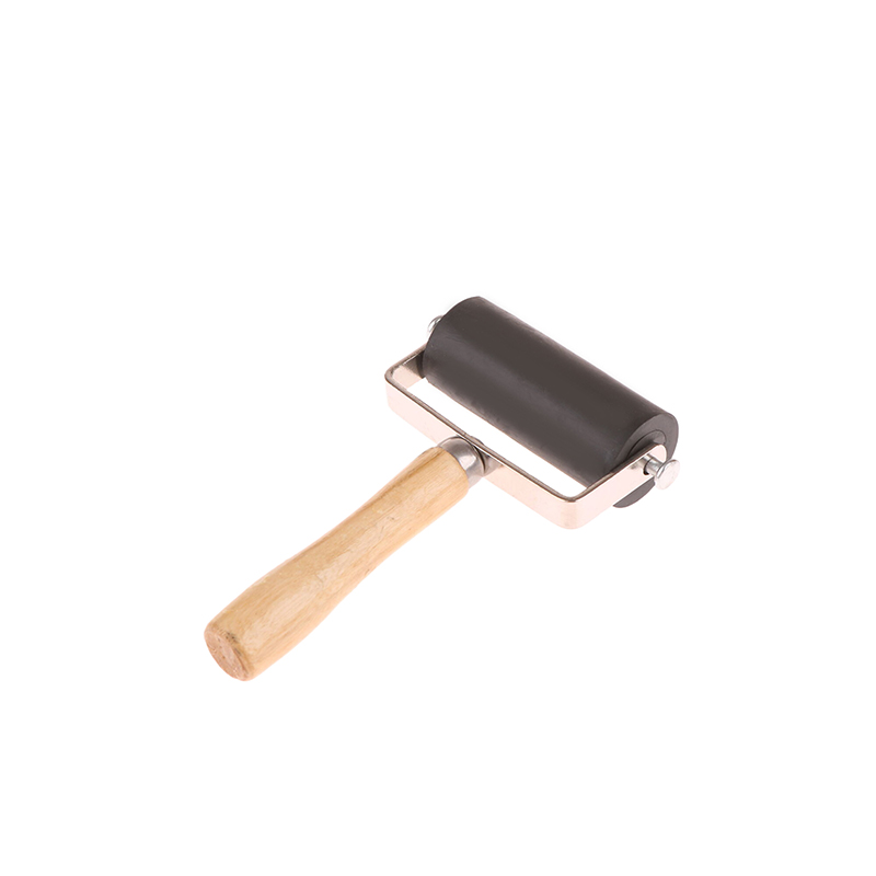 Rubber Roller Brayer Ink Paint - Self Inking Stamp recension och pris