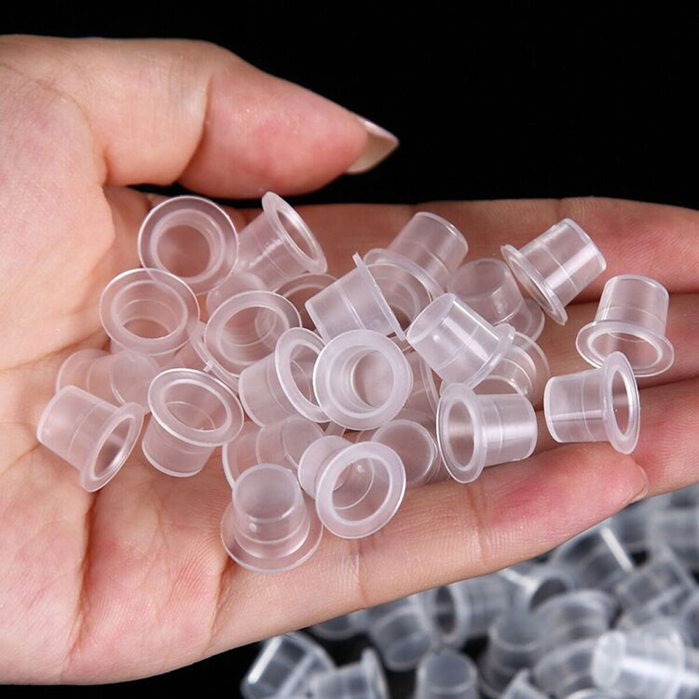 100pcs Transparent Tattoo Pigm - Calligraphy Ink Bottle recension och pris