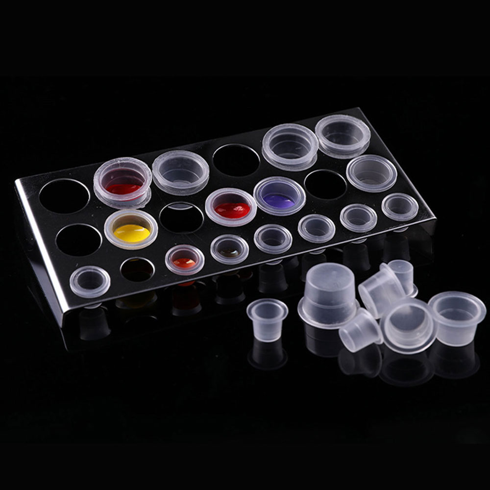 100pcs Transparent Tattoo Pigm - Calligraphy Ink Bottle recension och pris