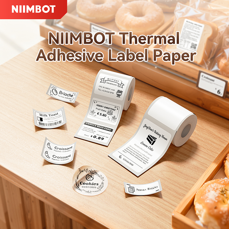 NIIMBOT Thermal Label for B1 B - Label Printer Tape recension och pris
