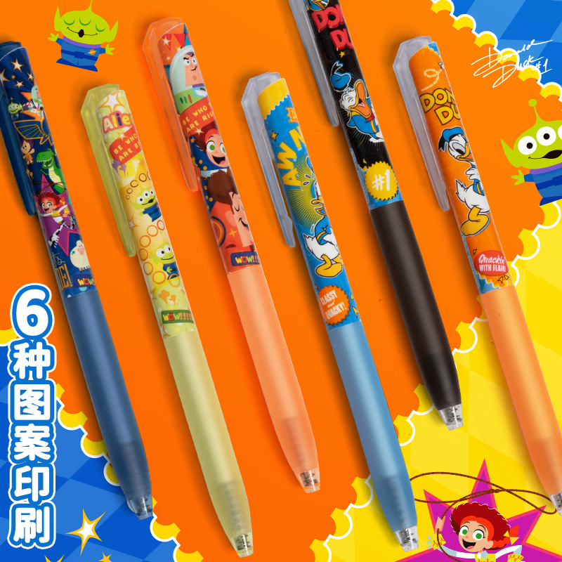 Disney 3pcs/set Retractable Ge - Gel Ink Pen Set recension och pris