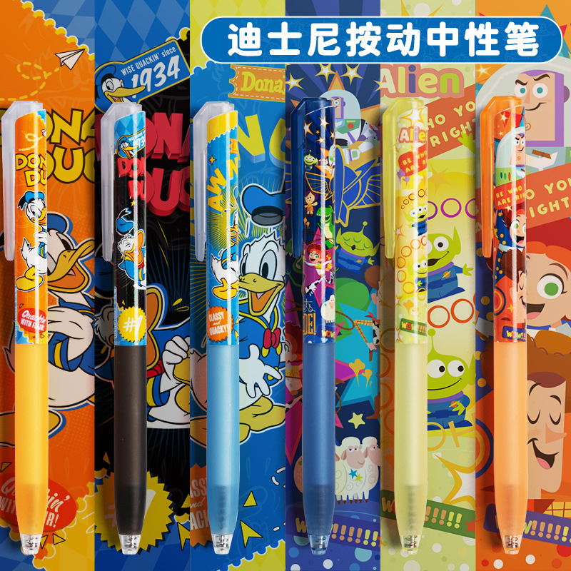 Disney 3pcs/set Retractable Ge - Gel Ink Pen Set recension och pris