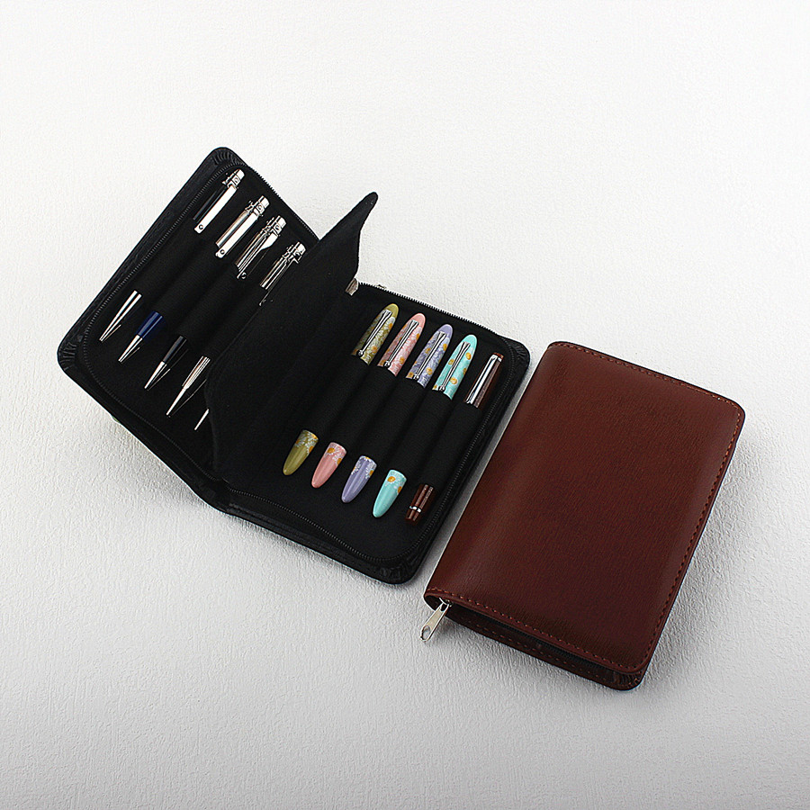 Fountain Pen Display 10 Slots  - Pen Pouch Roll recension och pris