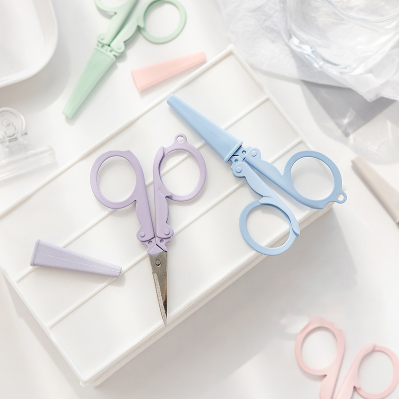 Kawaii Morandi Color Folding S - Stationery And Office Supply Chain recension och pris