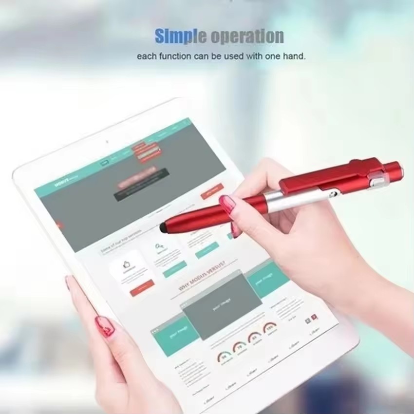 4 IN 1 Multifunction Touch Pen - Stationery Warehouse recension och pris