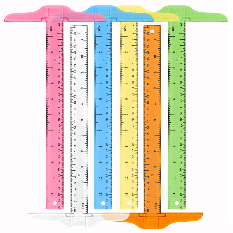1Pc T-shaped Double Side Scale - Stationery Supplier recension och pris