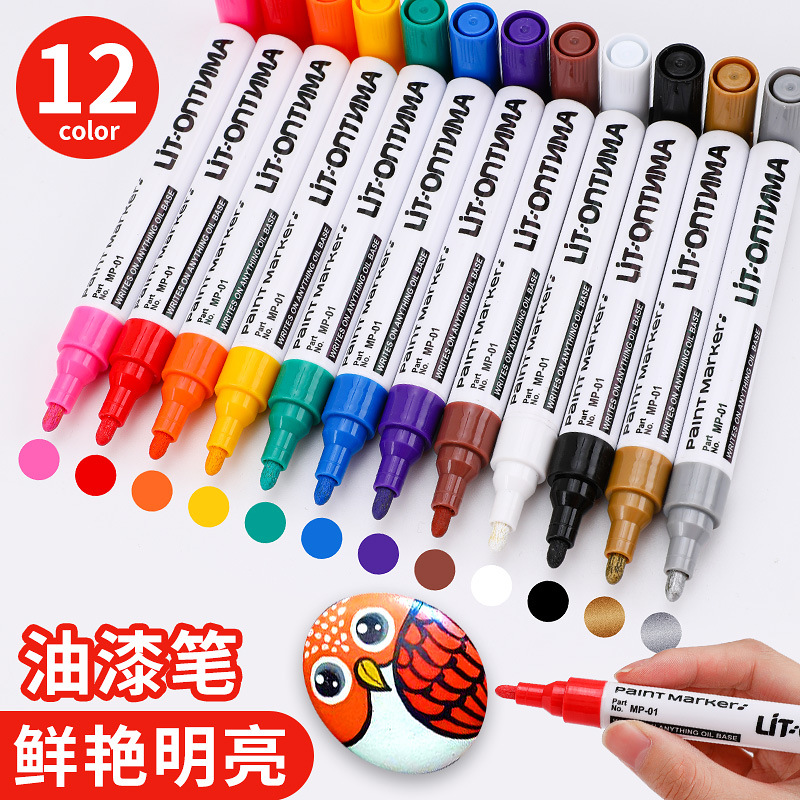 Low Odor Permanent Paint Marke - Whiteboard Marker Set recension och pris