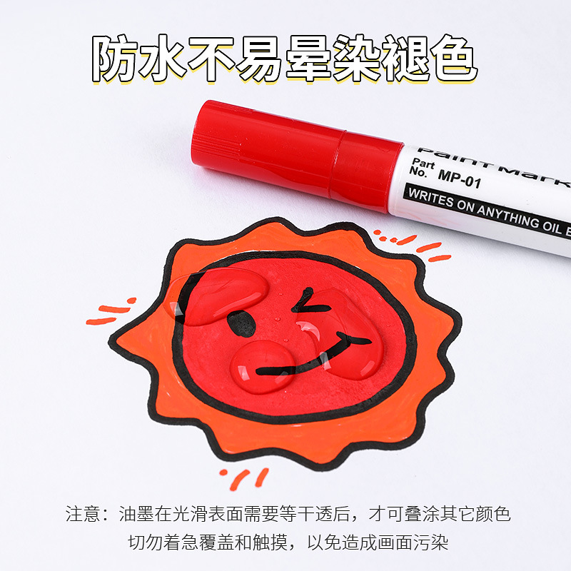 Low Odor Permanent Paint Marke - Whiteboard Marker Set recension och pris