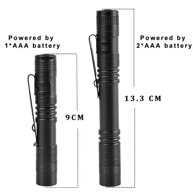 Portable Mini LED Pen Flashlig - Stationery Supply recension och pris