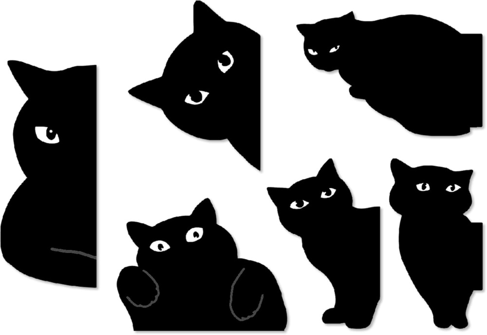 6 Cute Cat Magnetic Bookmarks  - Paperclip Magnetic Set recension och pris