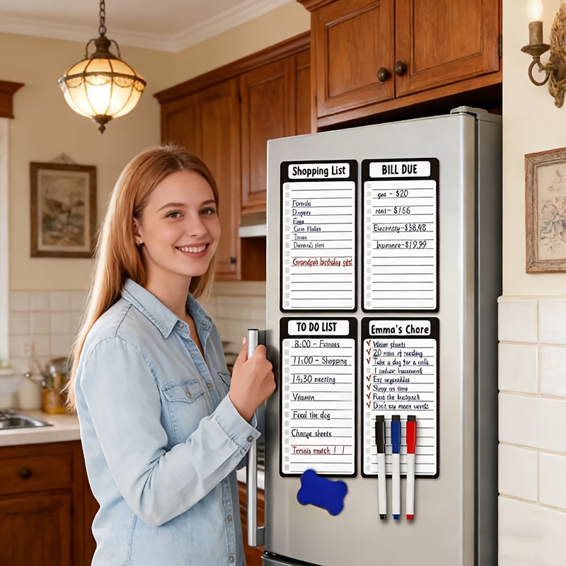 Magnetic Erasable Refrigerator - Whiteboard Marker Set recension och pris