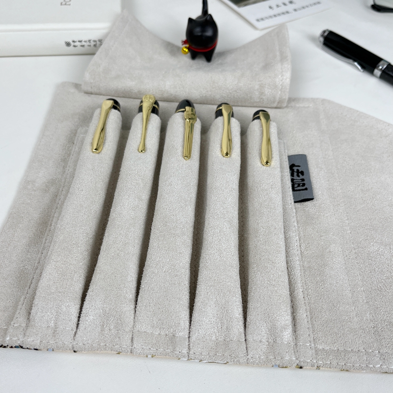 Retro Chinese Style Pen Curtai - Pen Pouch Roll recension och pris