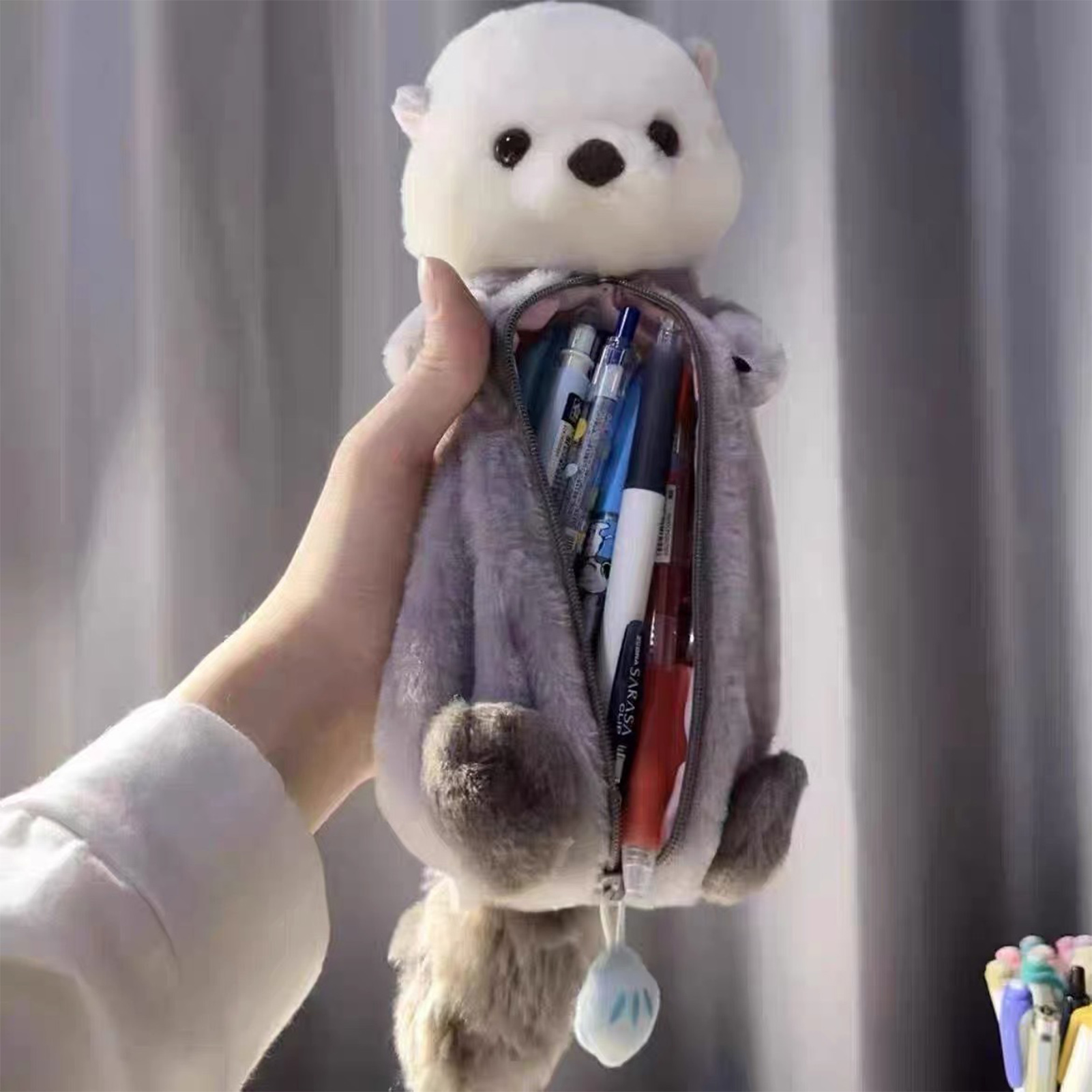 Creative Plush Toy Pencil Case - Stationery Supplier recension och pris