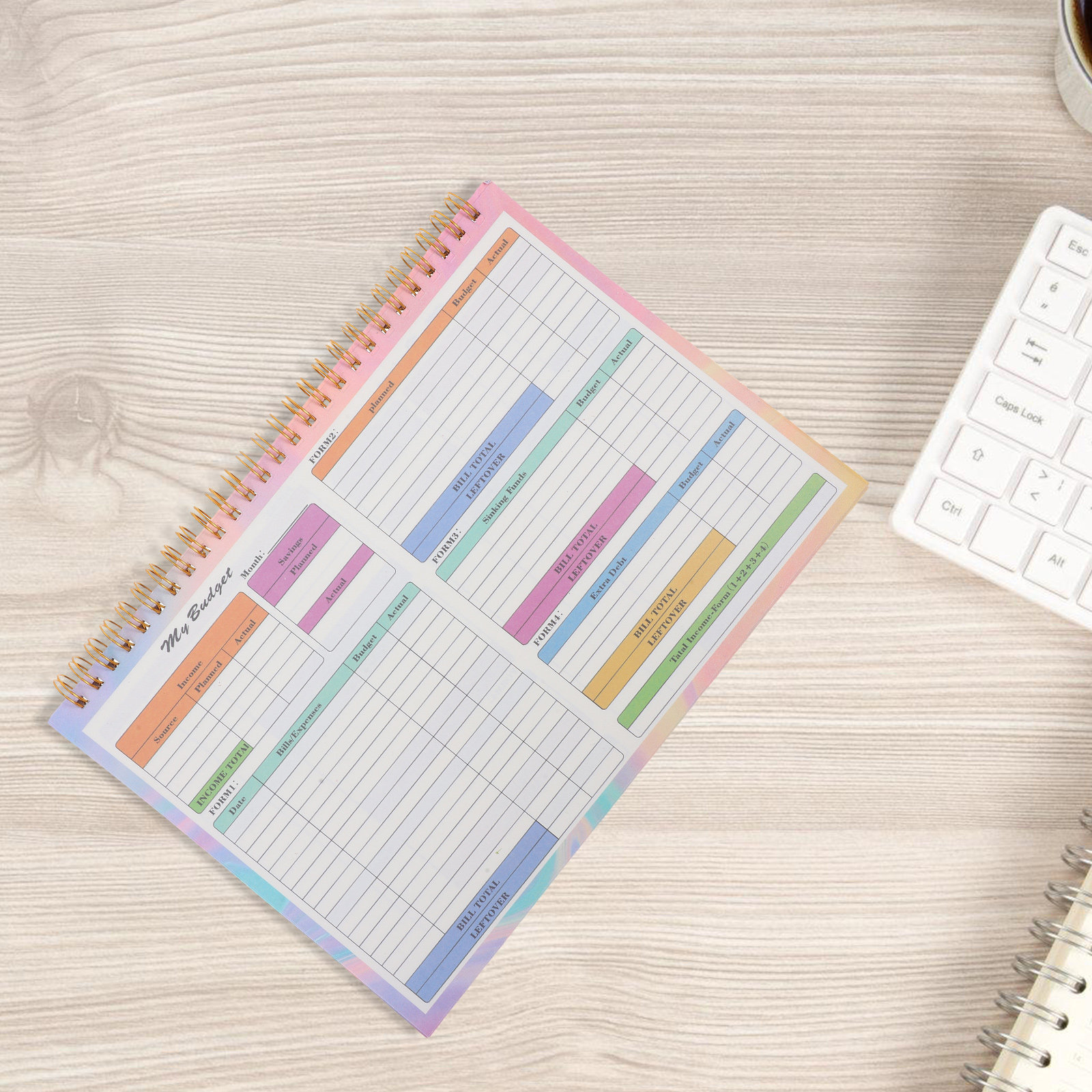 B5 Daily Weekly Financial Ledg - Planner Weekly Budget recension och pris