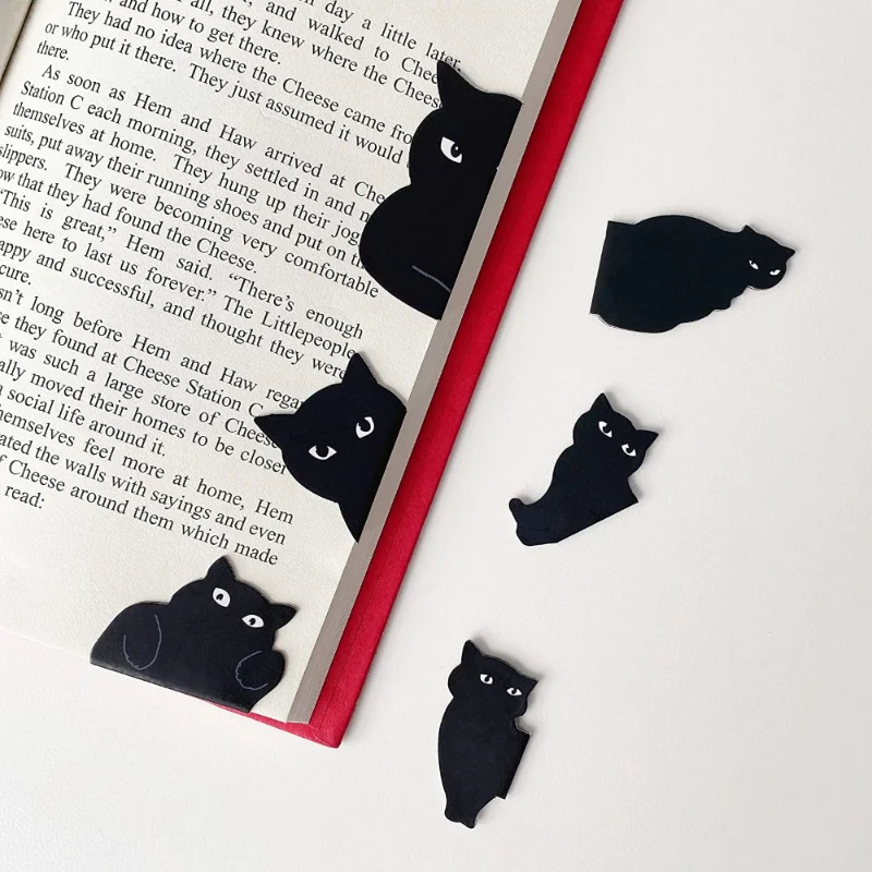 6 Pcs/set Cute Cat Magnet Book - Paperclip Magnetic Set recension och pris