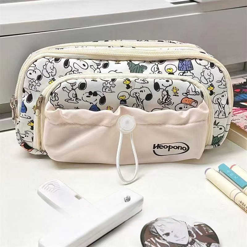 Cartoon Snoopys Series Drawstr - Pencil Case Large recension och pris