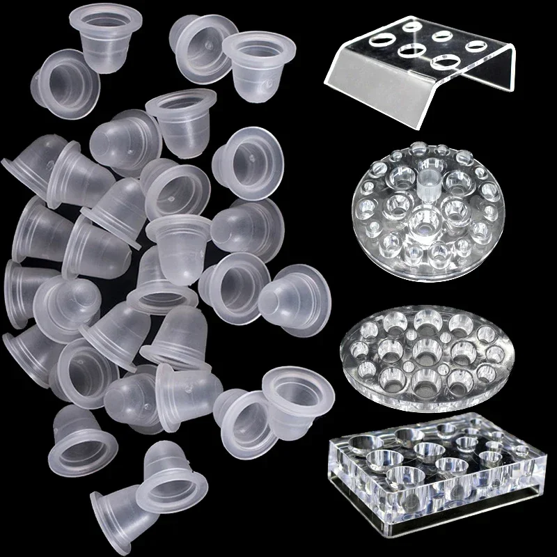 Acrylic Tattoo Ink Cup Stand H - Calligraphy Ink Bottle recension och pris