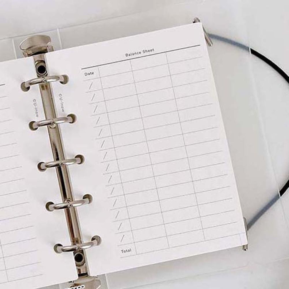 50Sheets M5 A8 Loose-Leaf Note - Graph Paper Pad recension och pris