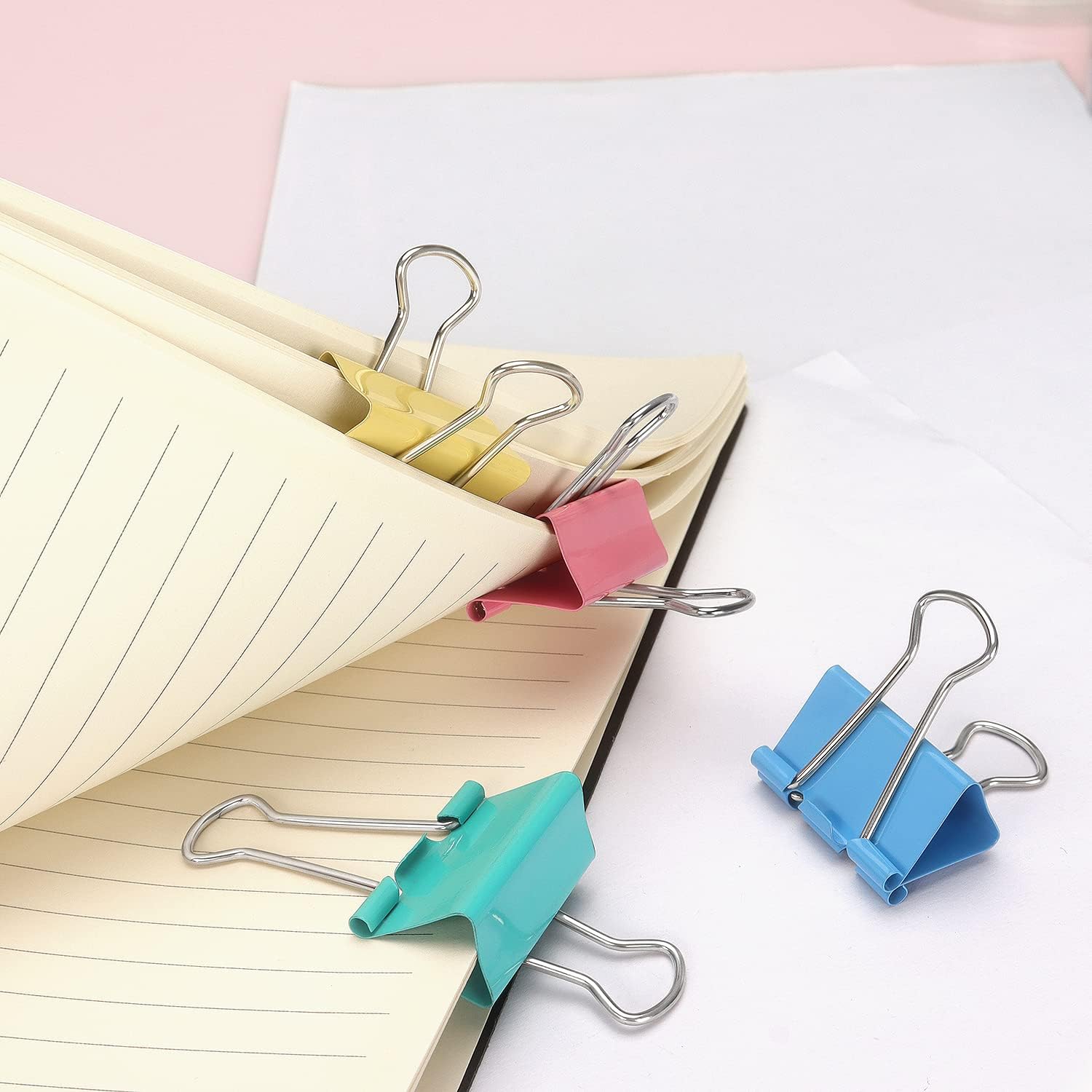 Colorful Binder Clips, Assorte - Binder Clip Assorted recension och pris