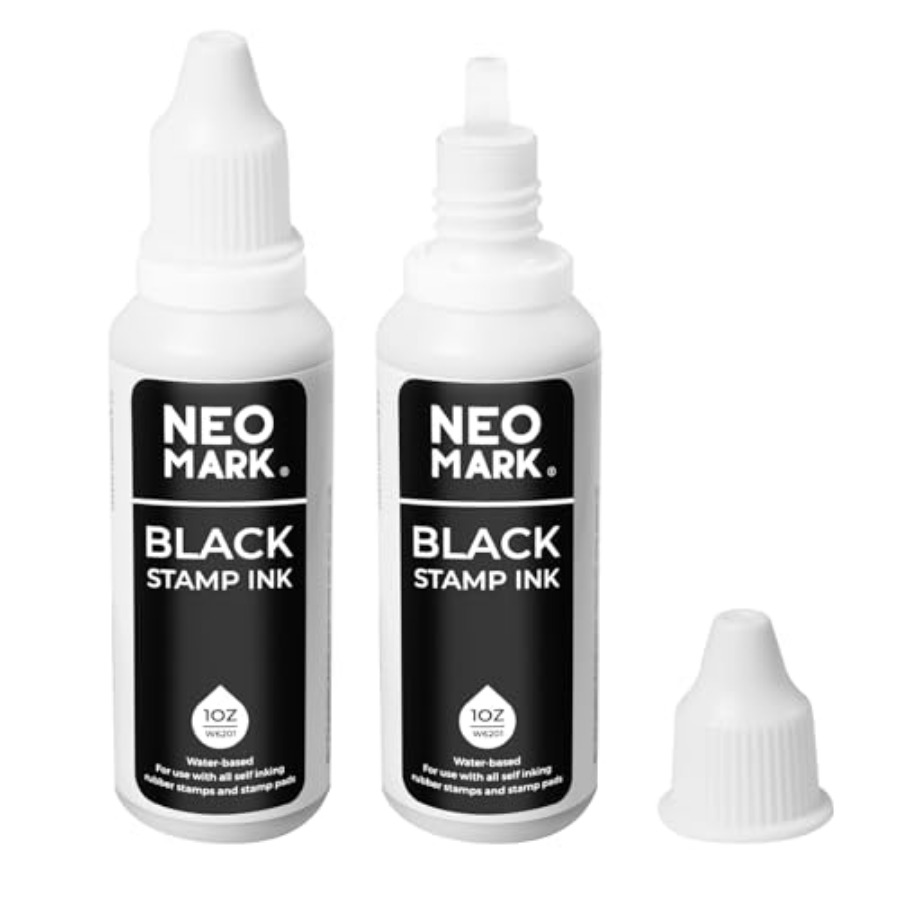 Premium Stamp Ink, 2 Pack Quic - Self Inking Stamp recension och pris