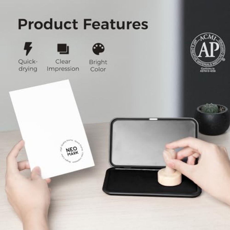 Premium Stamp Ink, 2 Pack Quic - Self Inking Stamp recension och pris