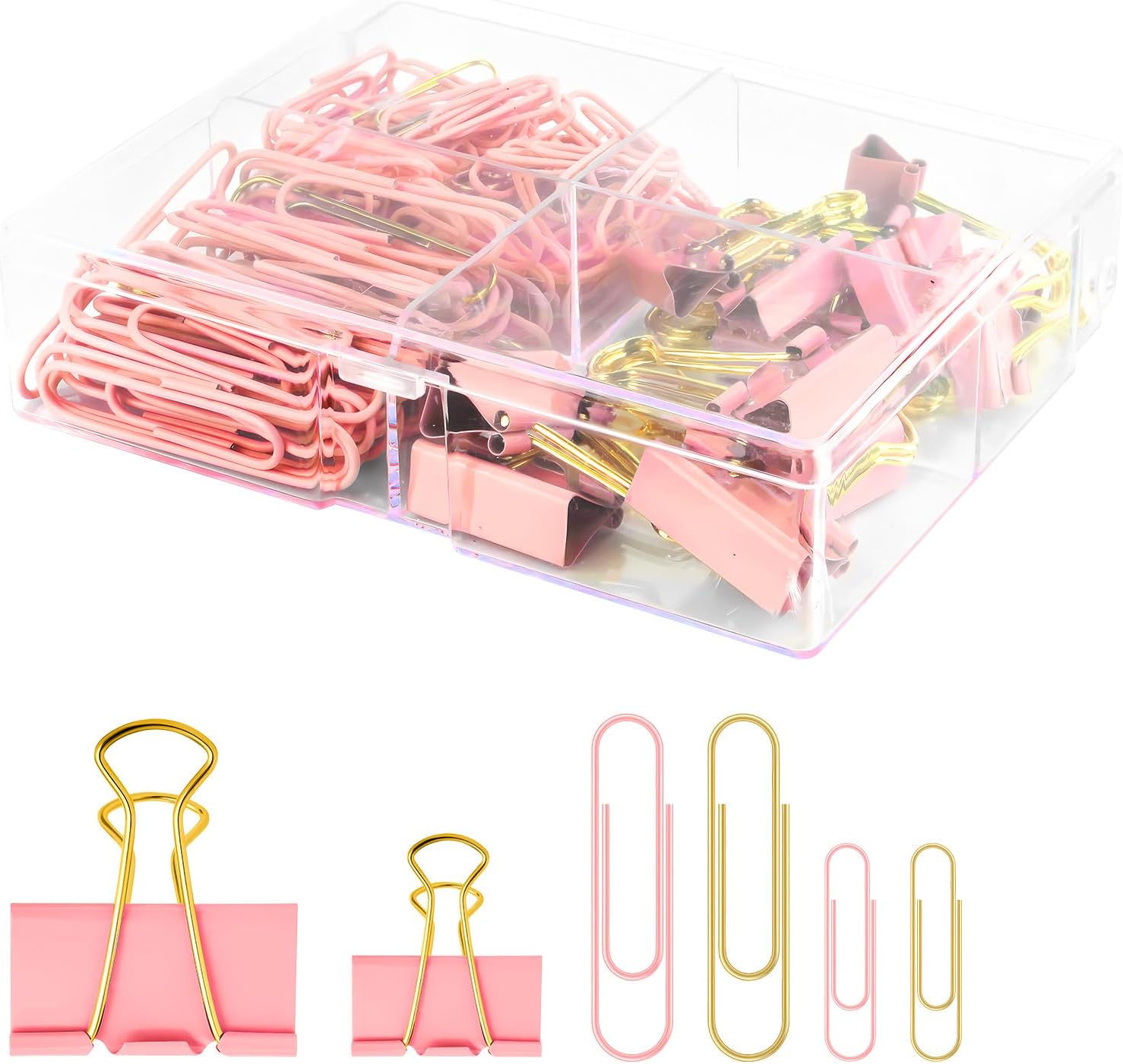 Paper Clips Binder Clips Combo - Binder Clip Assorted recension och pris