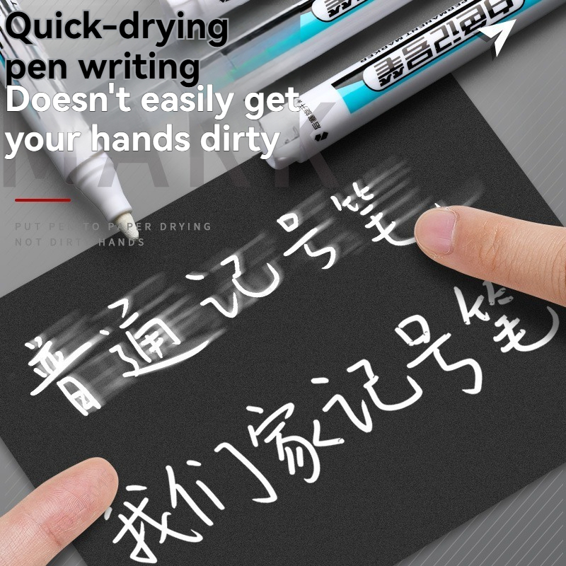 20Pcs White Ink Permanent Mark - Whiteboard Marker Set recension och pris