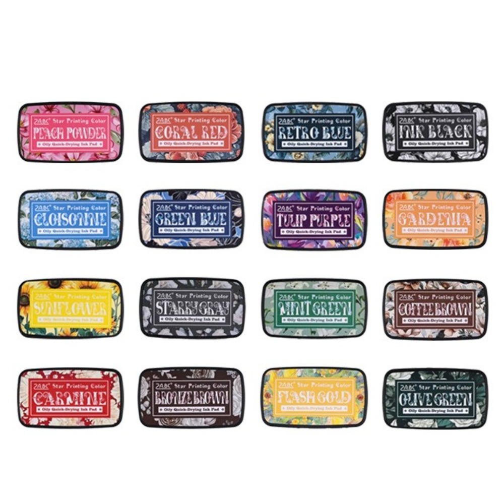 New Colorful Ink Pad Rectangul - Self Inking Stamp recension och pris