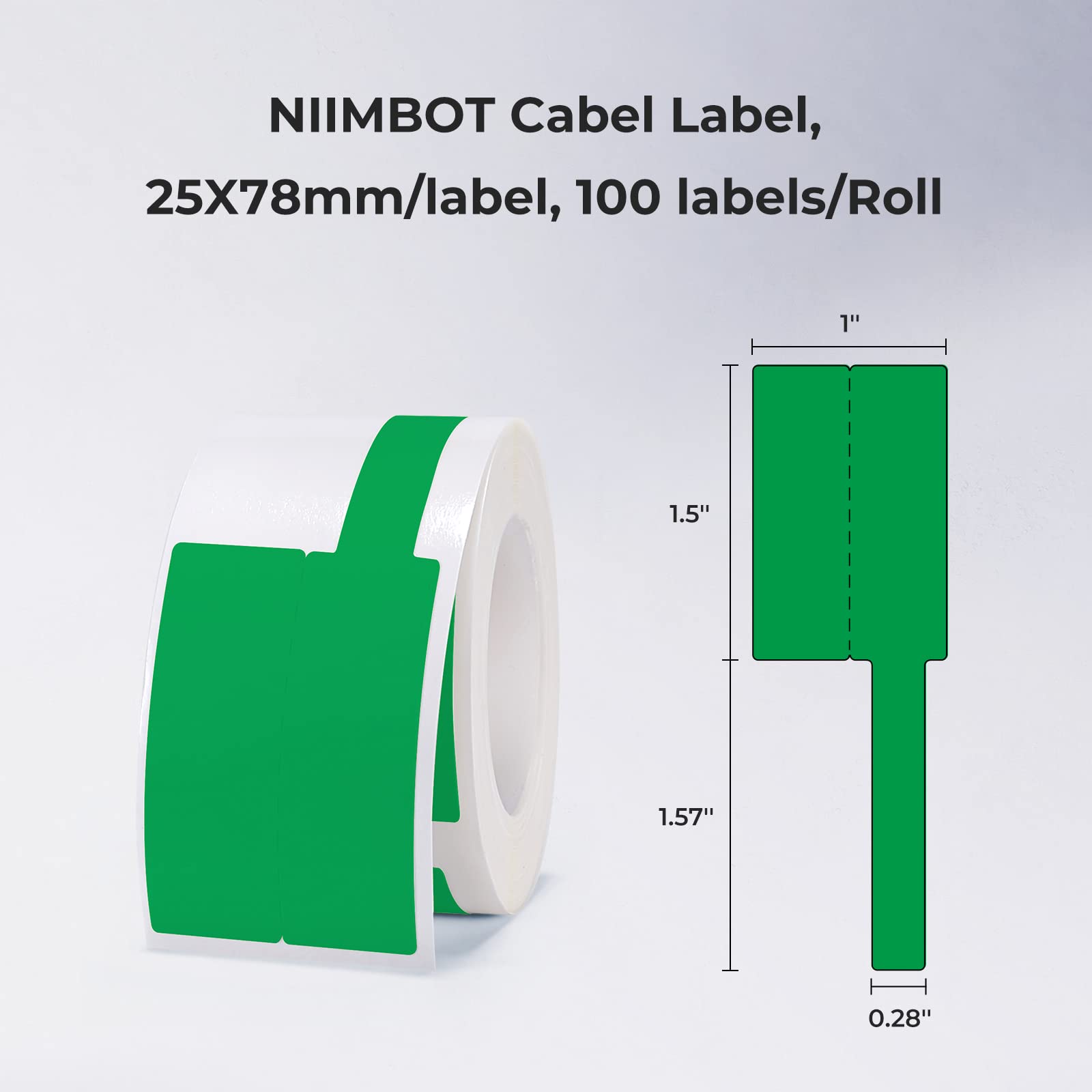 Niimbot Color Cable Label Wate - Label Printer Tape recension och pris