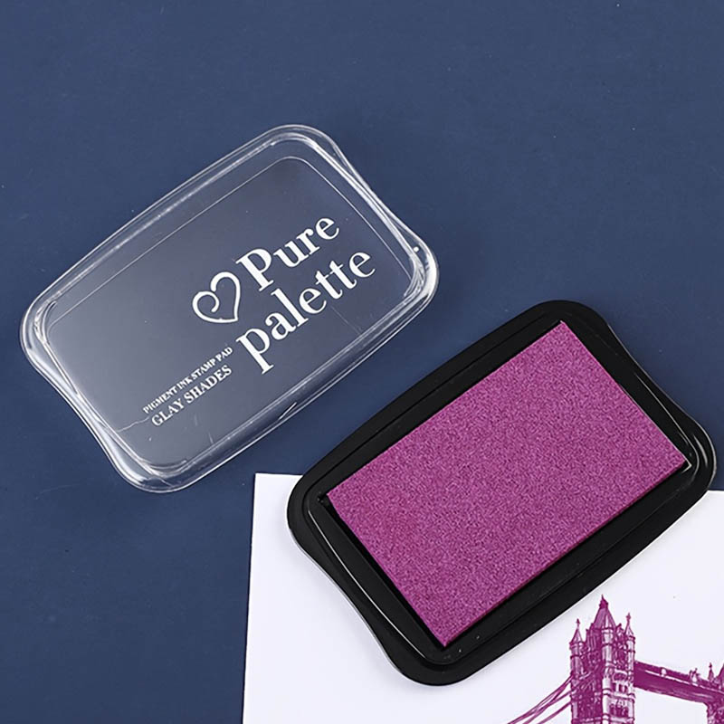 6 pieces - Retro solid color s - Self Inking Stamp recension och pris